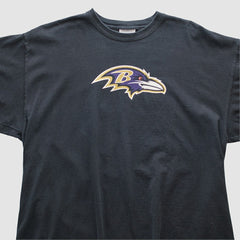 Baltimore Ravens Reebok 2000s T-shirt - Black Vintage online