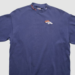 Denver Broncos 90s Pullover Sweatshirt - Navy Vintage cheap
