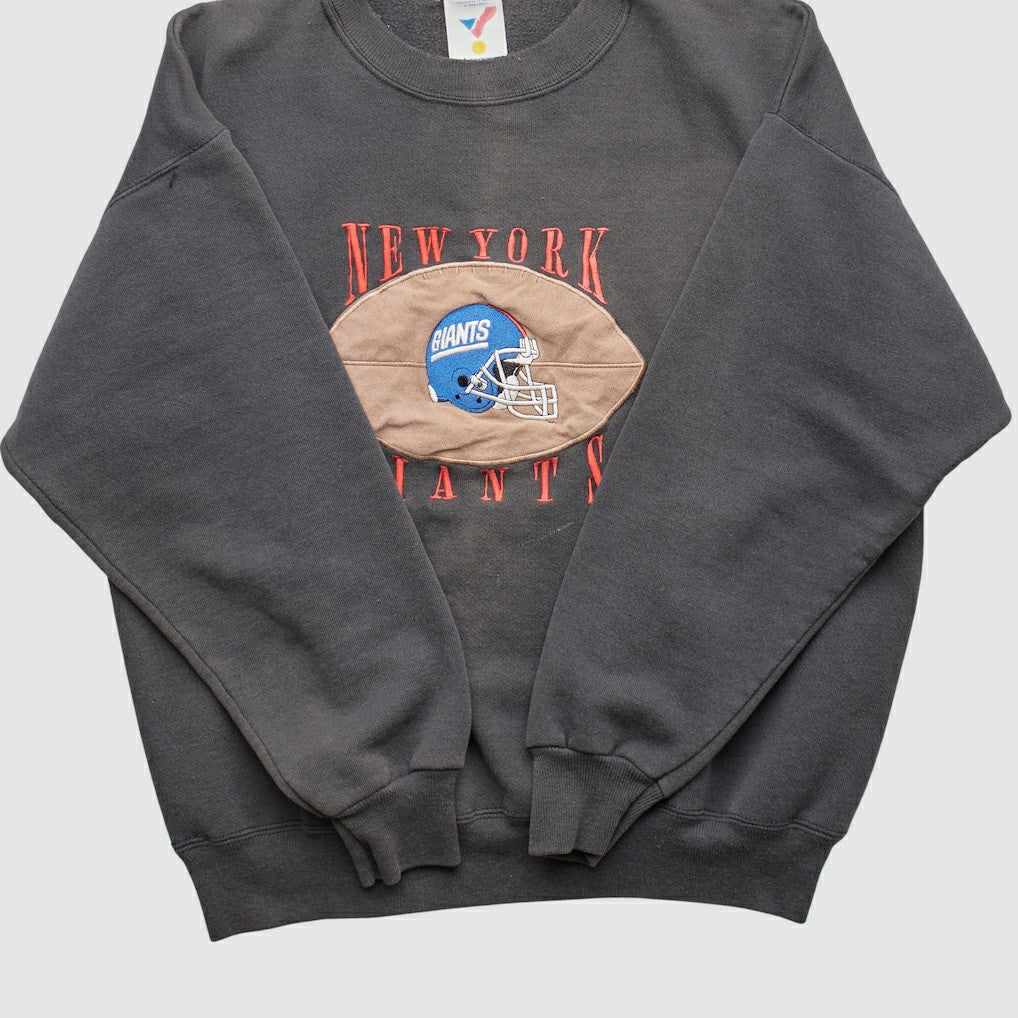 New York Giants Artex Sportswear 90s Pullover Sweatshirt - Charcoal Vintage outlet