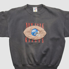 New York Giants Artex Sportswear 90s Pullover Sweatshirt - Charcoal Vintage outlet