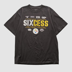 Pittsburgh Steelers Reebok 2009 T-shirt - Black Vintage outlet
