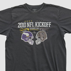 NFL Kickoff Reebok 2010 T-shirt - Charcoal Vintage for sale