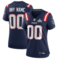 New England Patriots Women's Super Bowl LX Patch Custom Game Jersey - Navy | Nike sale