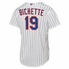 Bo Bichette New York Mets Youth Home Replica Jersey - White | Nike
