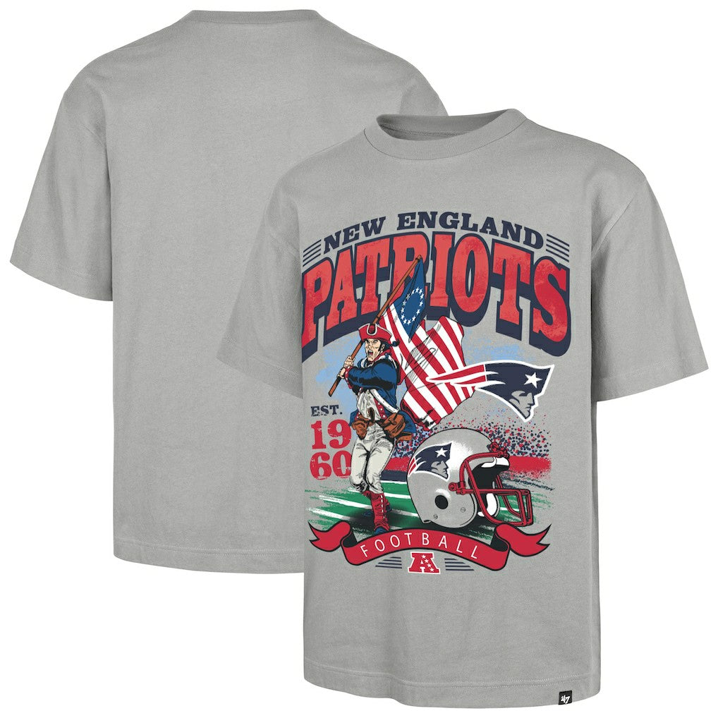 New England Patriots '47 Regional Foundation T-Shirt - Gray online