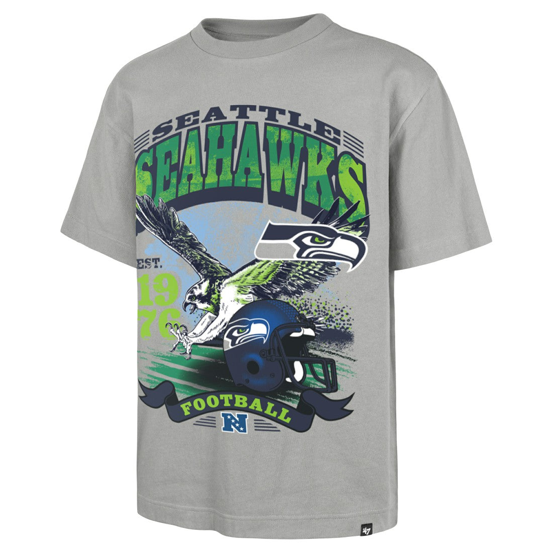 Seattle Seahawks '47 Regional Foundation T-Shirt - Gray cheap