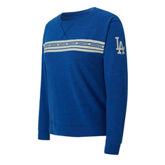 Los Angeles Dodgers Concepts Sport Women's Birch French Terry Long Sleeve T-Shirt - Royal