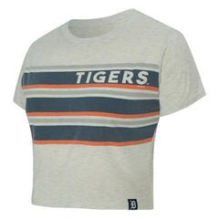 Detroit Tigers Concepts Sport Women's Birch Cropped T-Shirt - Cream