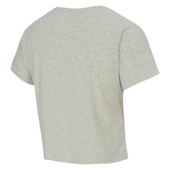 Detroit Tigers Concepts Sport Women's Birch Cropped T-Shirt - Cream