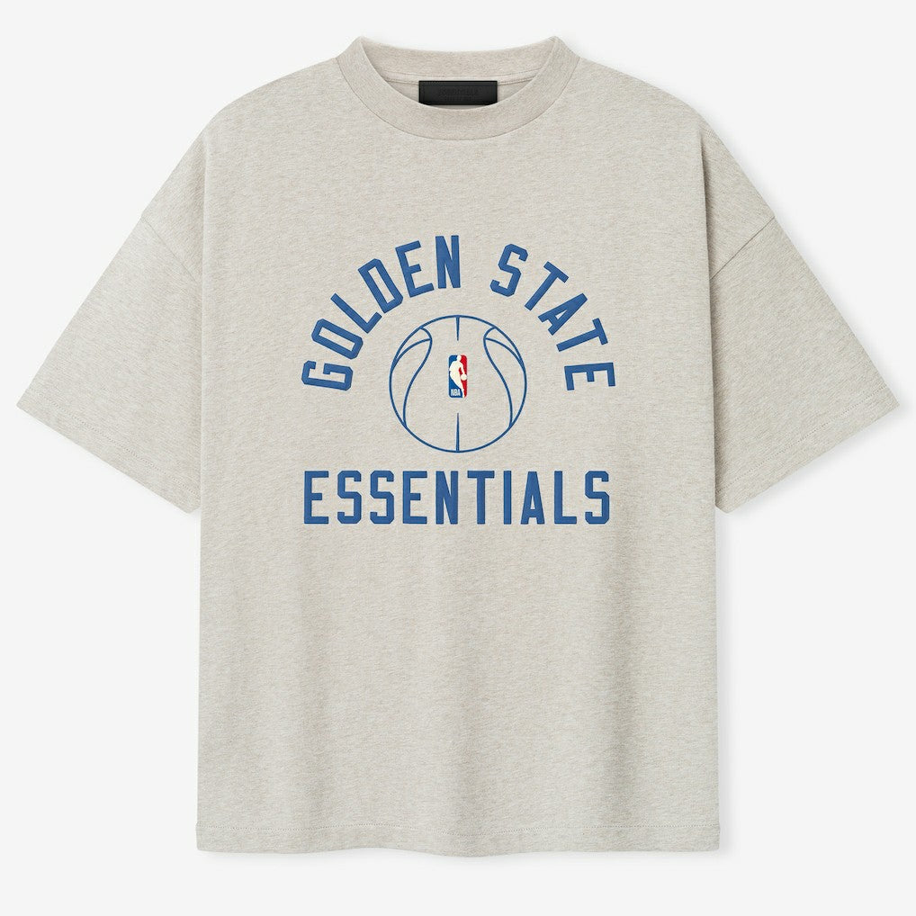 Golden State Warriors Fear of God x Barkley L. Hendricks Unisex 90's T-Shirt sale - Heather Gray for sale