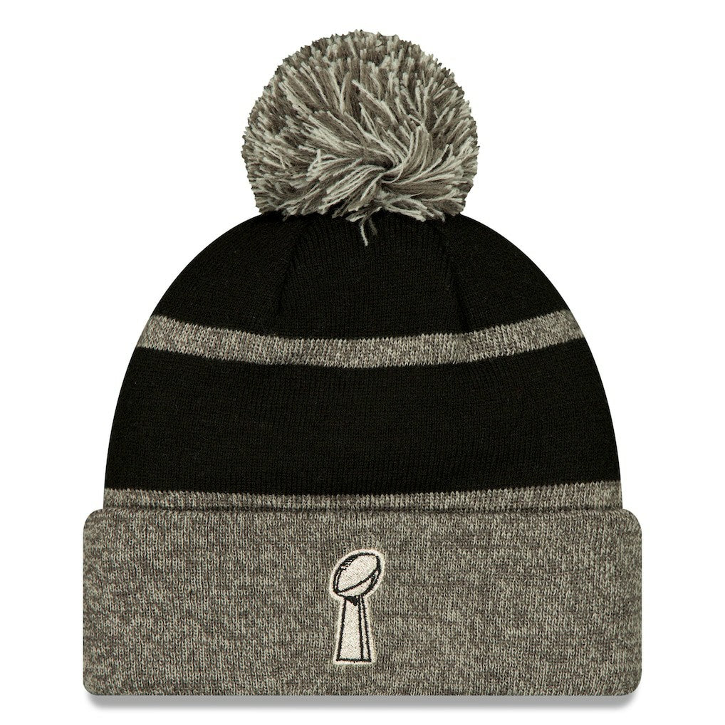 Seattle Seahawks New Era Super Bowl LX Champions Parade Cuffed Knit Hat with Pom - Black sale