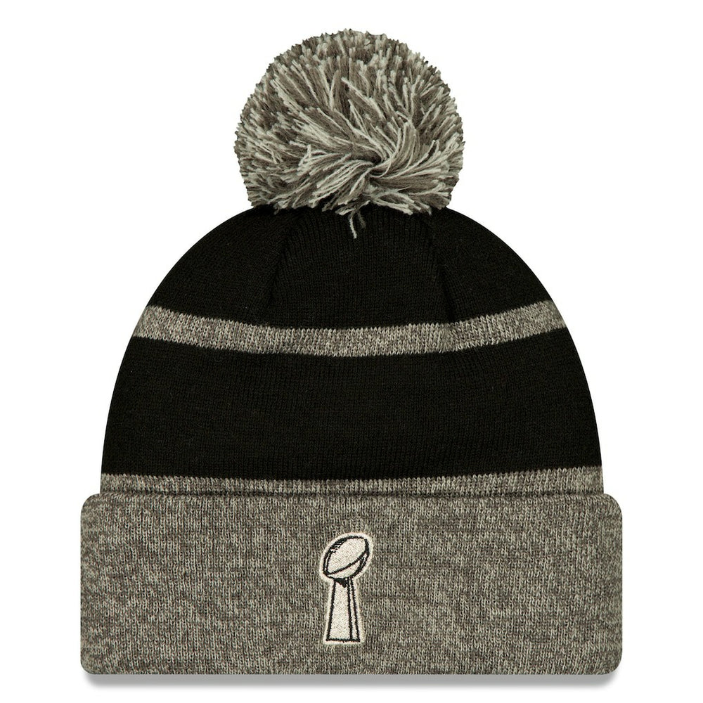 Seattle Seahawks New Era Super Bowl LX Champions Parade Cuffed Knit Hat with Pom - Black sale