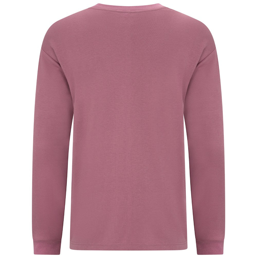 Milwaukee Brewers Levelwear Bridal Rose Luxe Signature Long Sleeve T-Shirt - Pink