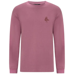 Boston Red Sox Levelwear Bridal Rose Luxe Signature Long Sleeve T-Shirt - Pink