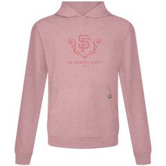 San Francisco Giants Levelwear Bridal Rose Relay Pullover Hoodie - Pink