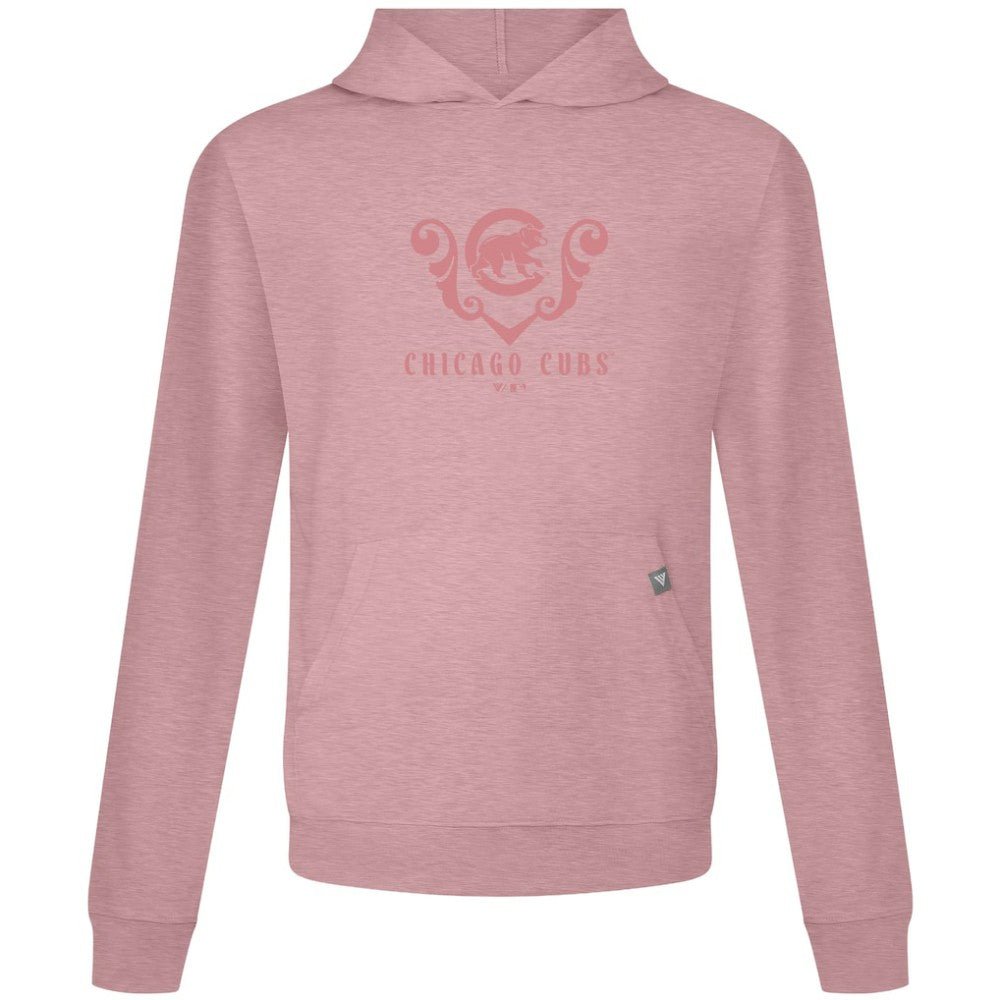 Chicago Cubs Levelwear Bridal Rose Relay Pullover Hoodie - Pink
