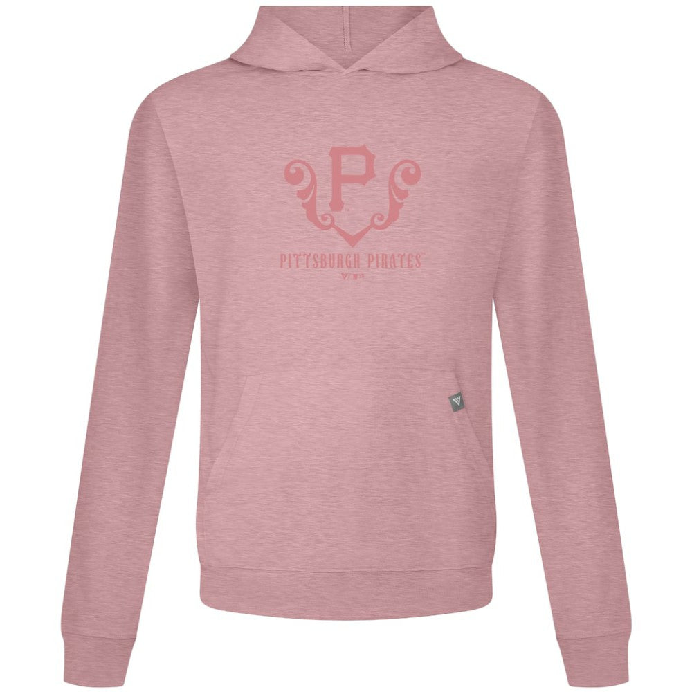 Pittsburgh Pirates Levelwear Bridal Rose Relay Pullover Hoodie - Pink