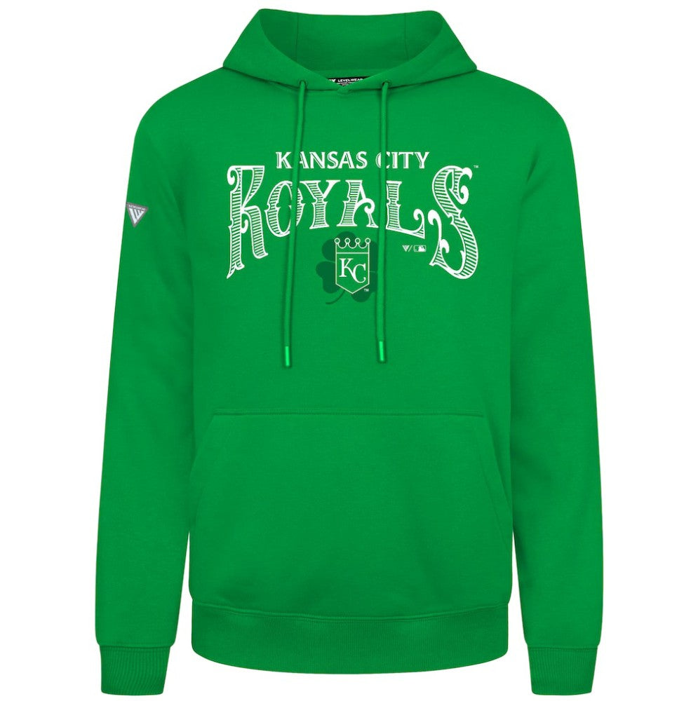 Kansas City Royals Levelwear St. Patrick's Day Podium Hoodie - Green