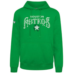 Houston Astros Levelwear St. Patrick's Day Podium Hoodie - Green