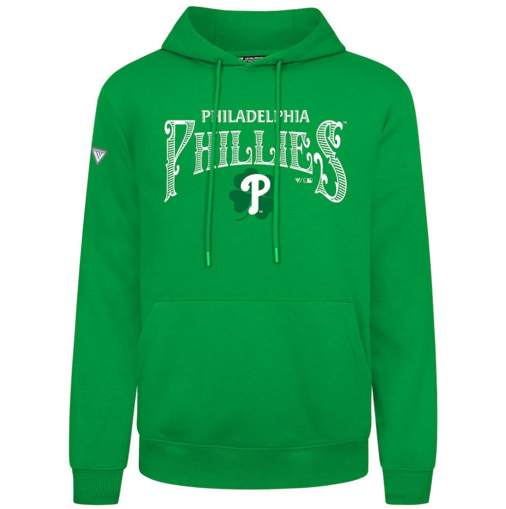Philadelphia Phillies Levelwear St. Patrick's Day Podium Hoodie - Green