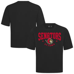 Ottawa Senators Levelwear Luxe Signature Knit T-Shirt Black
