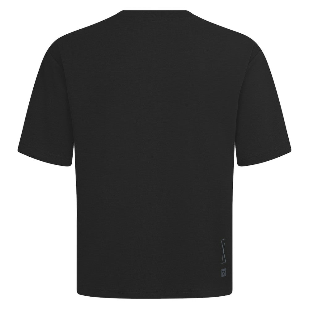 Calgary Flames Levelwear Luxe Signature Knit T-Shirt Black