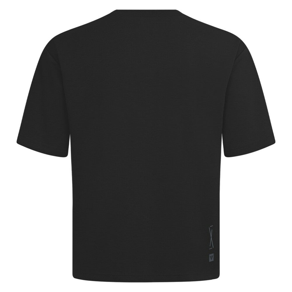 New York Rangers Levelwear Luxe Signature Knit T-Shirt Black