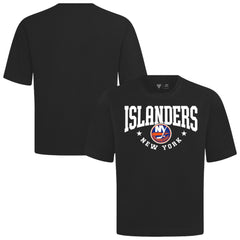 New York Islanders Levelwear Luxe Signature Knit T-Shirt Black