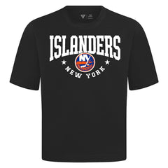 New York Islanders Levelwear Luxe Signature Knit T-Shirt Black