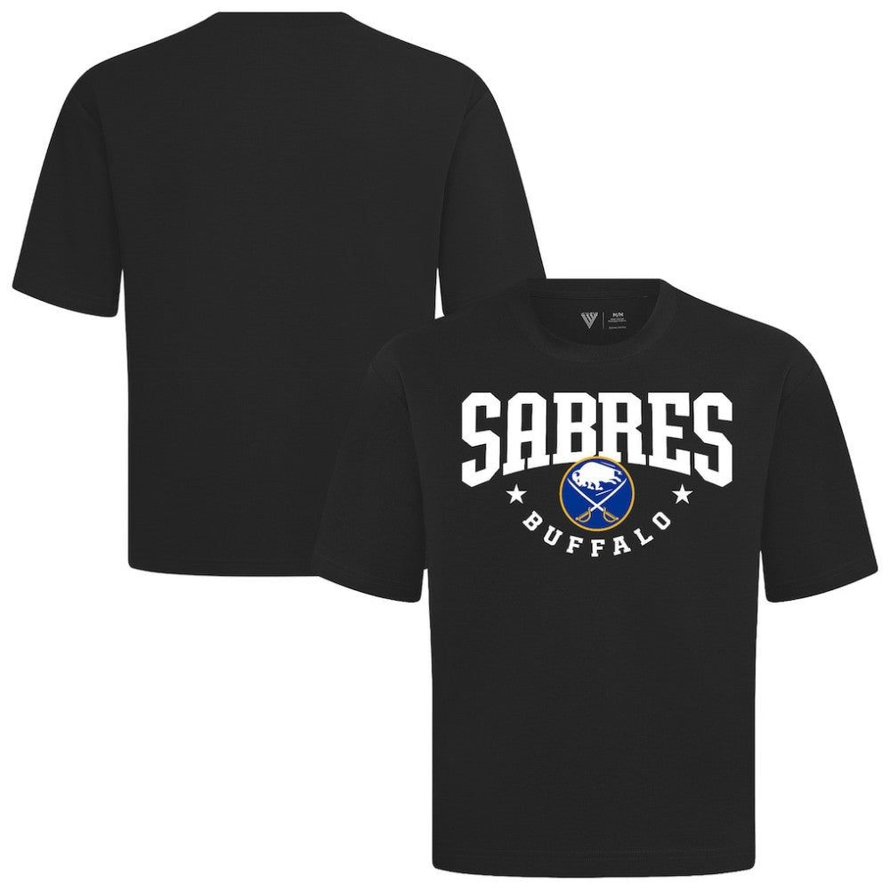 Buffalo Sabres Levelwear Luxe Signature Knit T-Shirt Black