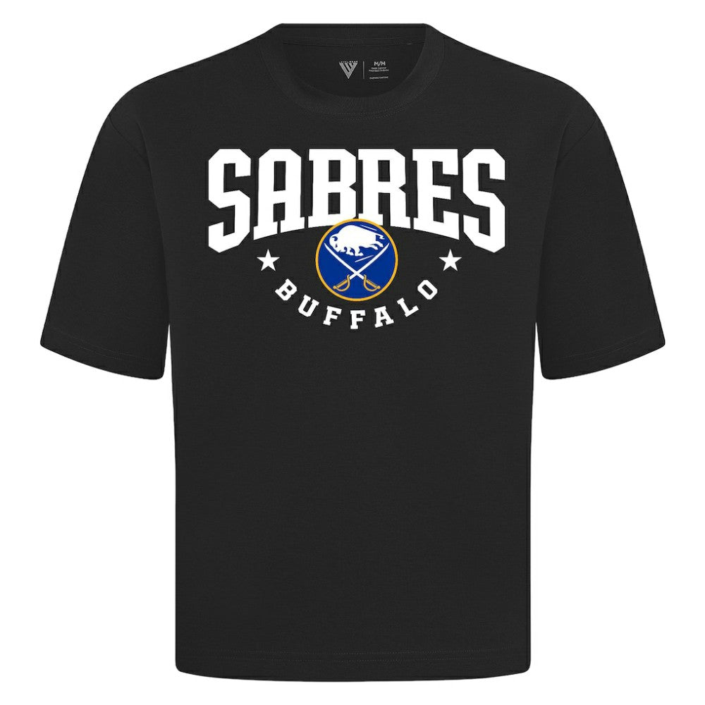 Buffalo Sabres Levelwear Luxe Signature Knit T-Shirt Black