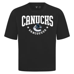 Vancouver Canucks Levelwear Luxe Signature Knit T-Shirt Black