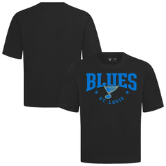 St. Louis Blues Levelwear Luxe Signature Knit T-Shirt Black