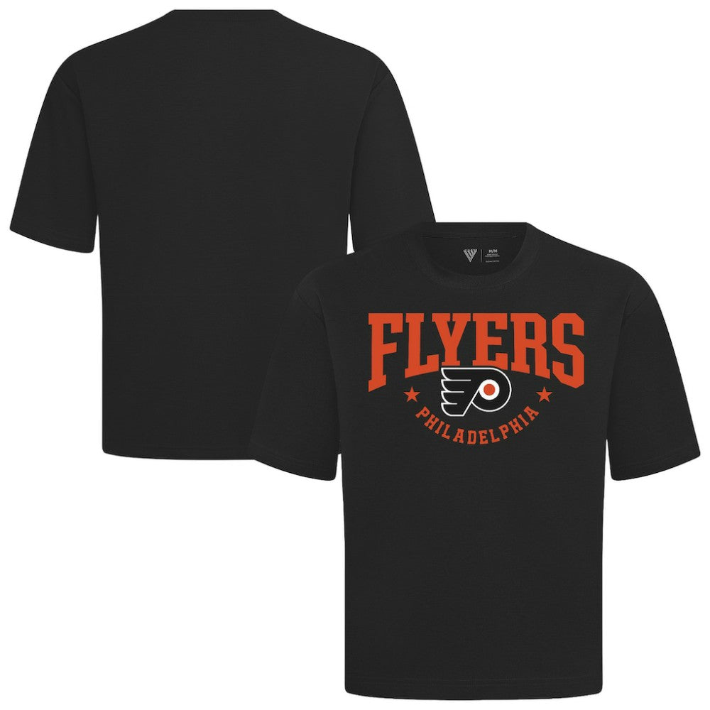 Philadelphia Flyers Levelwear Luxe Signature Knit T-Shirt Black