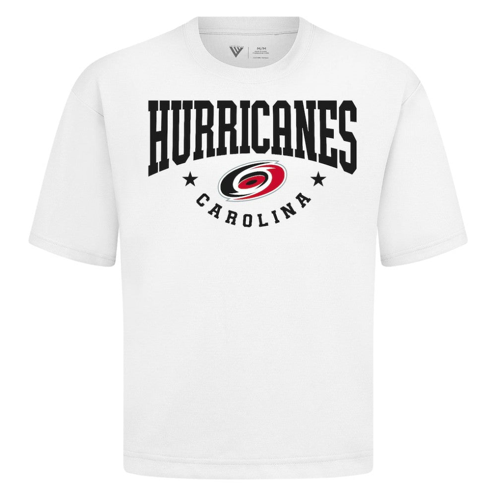 Carolina Hurricanes Levelwear Luxe Signature Knit T-Shirt White
