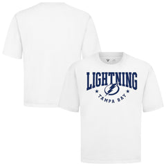 Tampa Bay Lightning Levelwear Luxe Signature Knit T-Shirt White
