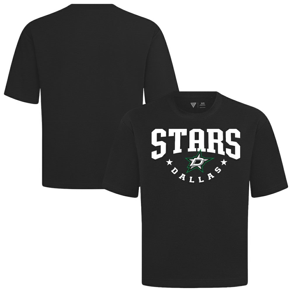 Dallas Stars Levelwear Luxe Signature Knit T-Shirt Black