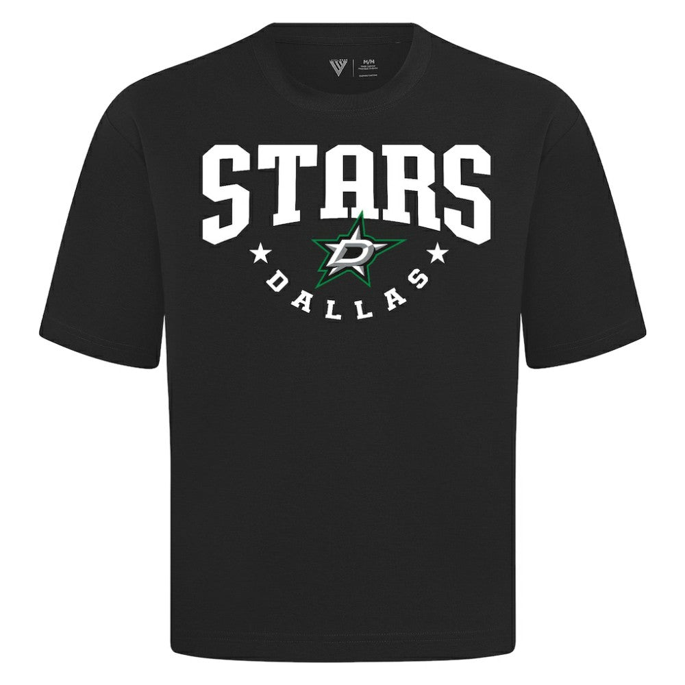 Dallas Stars Levelwear Luxe Signature Knit T-Shirt Black