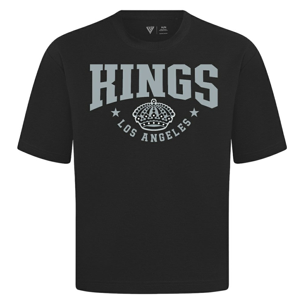 Los Angeles Kings Levelwear Luxe Signature Knit T-Shirt Black