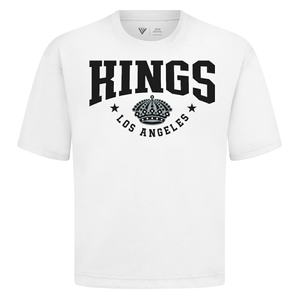 Los Angeles Kings Levelwear Luxe Signature Knit T-Shirt White