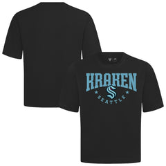 Seattle Kraken Levelwear Luxe Signature Knit T-Shirt Black