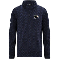 Philadelphia Flyers Levelwear Chameleon Quarter-Zip Sweatshirt Navy
