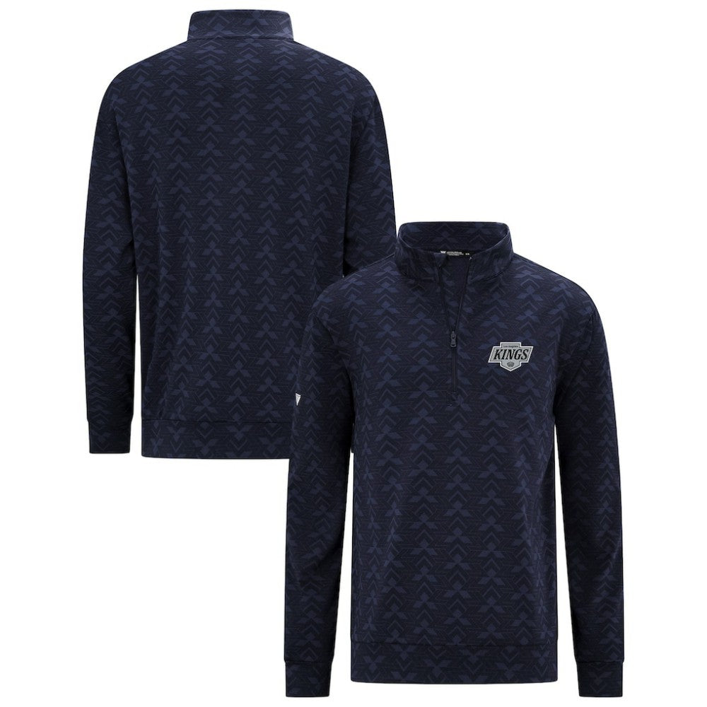 Los Angeles Kings Levelwear Chameleon Quarter-Zip Sweatshirt Navy