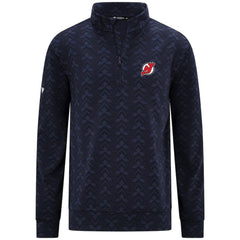 New Jersey Devils Levelwear Chameleon Quarter-Zip Sweatshirt Navy