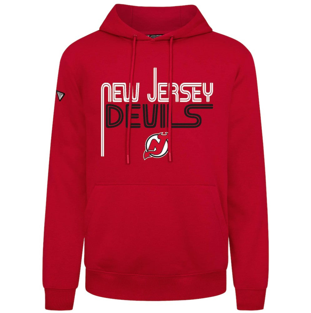 New Jersey Devils Levelwear Podium Lanes Hoodie Red
