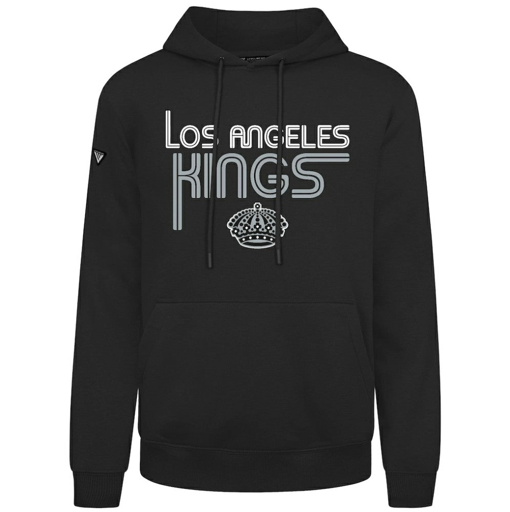 Los Angeles Kings Levelwear Podium Lanes Hoodie Black