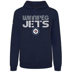 Winnipeg Jets Levelwear Podium Lanes Hoodie Navy