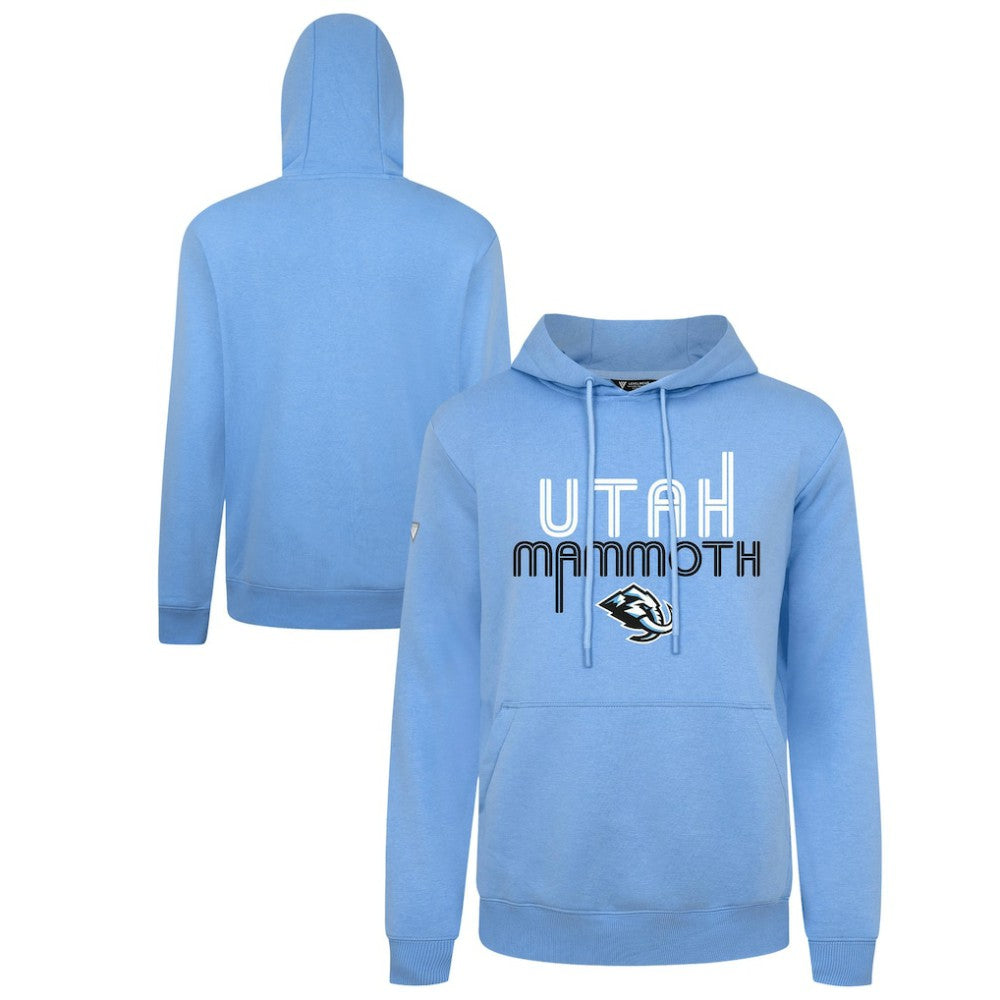 Utah Mammoth Levelwear Podium Lanes Hoodie Light Blue