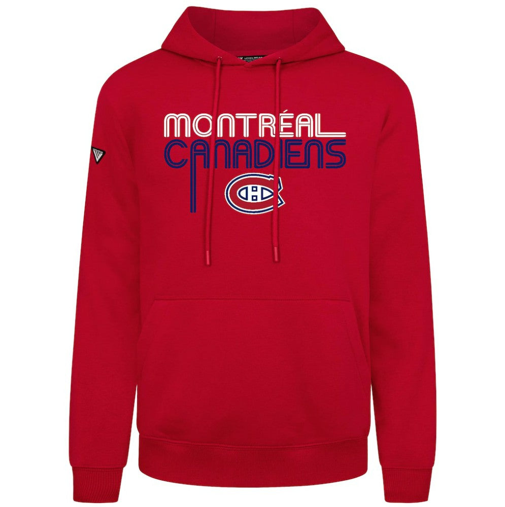 Montreal Canadiens Levelwear Podium Lanes Hoodie Red