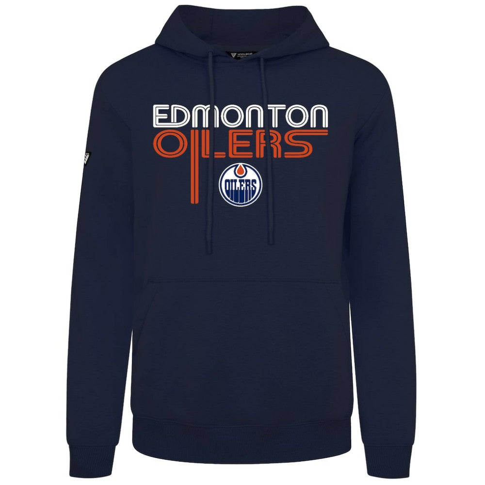 Edmonton Oilers Levelwear Podium Lanes Hoodie Navy